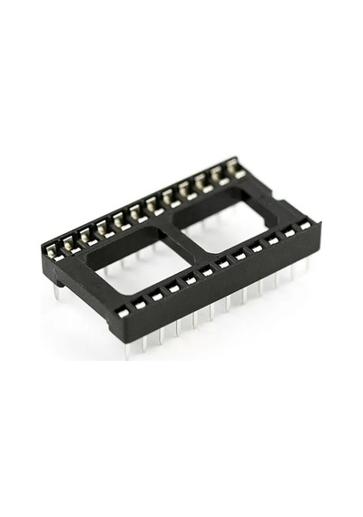 28 Pin Entegre Soketi Geniş