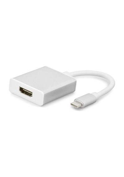Type-c To Hdmı F Çevirici 4k 30hz Beyaz Hdx7760 Evimdeyokyok