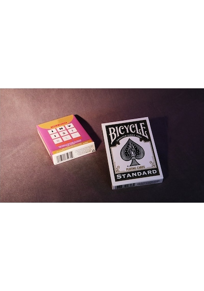 Bicycle İnvisible Deck Black Görünmez Deste Siyah Oyun Kağıdı Koleksiyonluk İskambil Kartları