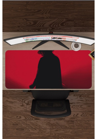 V For Vendetta 2 V1 90x40 Xxl Gaming Kauçuk Kaymaz Taban Mouse Pad Fare Altlığı