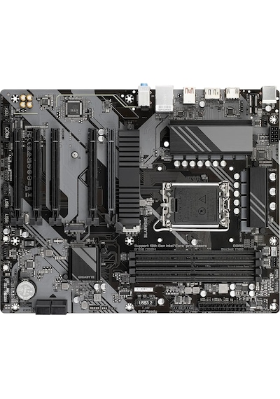 Gigabyte B760-DS3H Intel B760 7600 MHz (OC) DDR5 Soket 1700 ATX Anakart