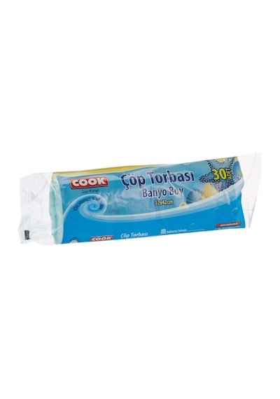 Tr Kokulu Çöp Torbası Banyo Boy Okyanus 32 X 42 Cm 30 Adet/rulo