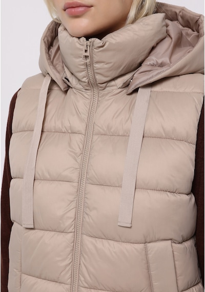 Colin's Colins Regular Fit Kapüşonlu Fermuarlı Astarlı Çıkarılabilir Kapüşonlu Kadın Bej Yelek Cl1075668 Q1.v1 Beı Bej Colin's Colins Regular Fit Kapüşonlu Fermuarlı Astarlı Çıkarılabilir Kapüşonlu Kadın Bej Yelek Cl1075668 Q1.v1 Beı Bej