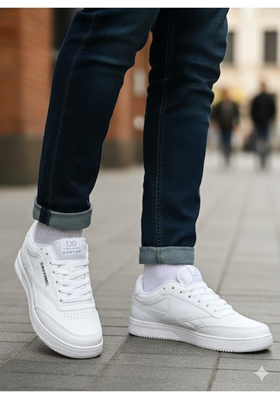 Fort 2014 Best Rahat Hafif Sneaker Spor Ayakkabı Beyaz