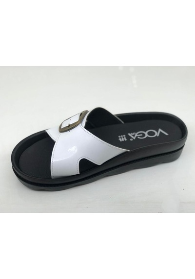 Voga 1721 Beyaz Comfort Casual Anatomik Terlik 001
