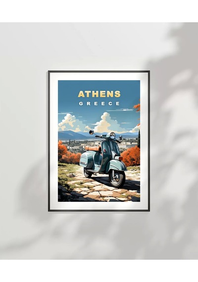 Çerçevesiz Poster Akdeniz Zarafeti