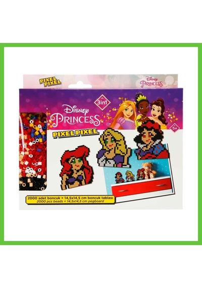 Bezos 3in1 Nessiworld Princess Pixel Pixel Boncuk Aktivite Ve Oyuncak Seti S00005169 Dmc