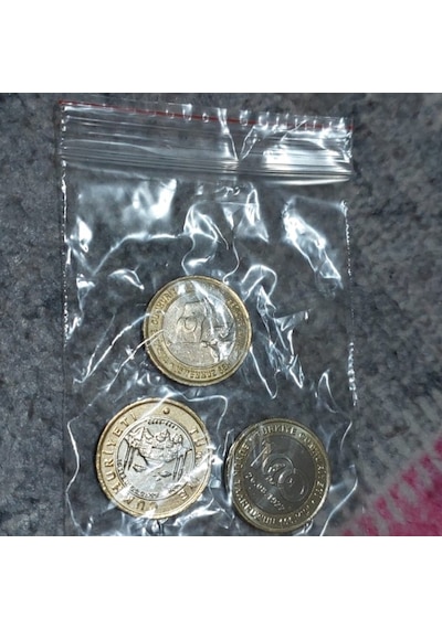Madeni Para 3'Lü Set 88632663