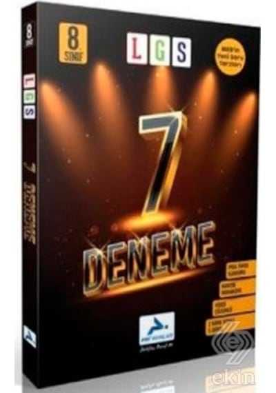8. Sınıf LGS 7 Fasikül Deneme- PRF Paraf Yayınları