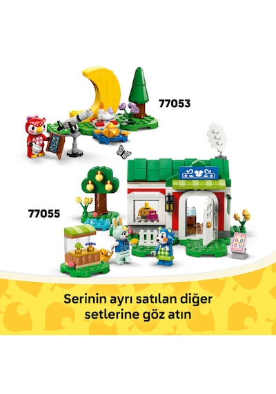 LEGO® Animal Crossing™ Leif Karavan ve Bahçe Dükkanı 77054 - 7 Yaş ve Üzeri Çocuklar için Yaratıcı Oyuncak Yapım Seti (263 Parça)