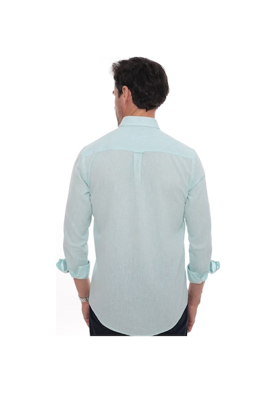 Slim Fit Uzun Kol Yaka Düğmeli Nefes Alan Keten Hediye Kutulu Erkek Gömlek Fs-004548 - Mint-3227 Slim Fit Uzun Kol Yaka Düğmeli Nefes Alan Keten Hediye Kutulu Erkek Gömlek Fs-004548 - Mint-3227