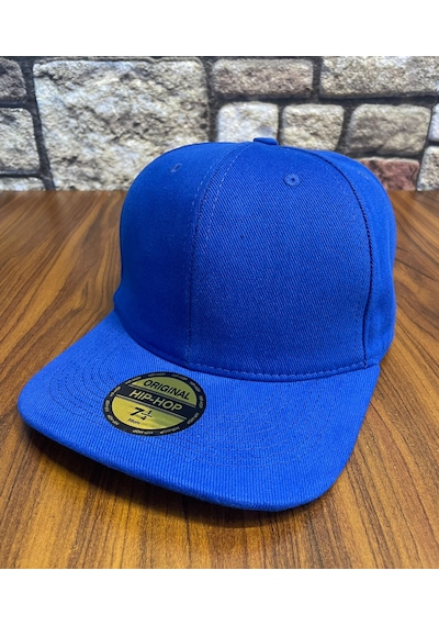 Hamze Hiphop Snapback Rapper Baseball Drip Unisex Şapka Cap Saks Mavi