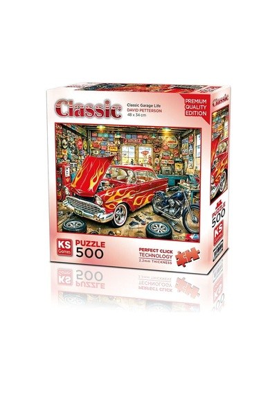 20104 Puzzle 500 Classic Garage Life