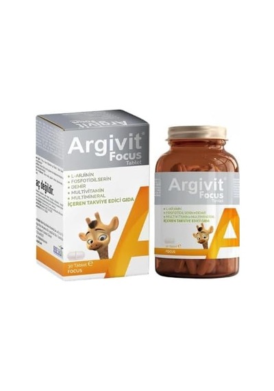Tr Focus Larjinin, Fosfotidilserin, Demir, Multivitamin Ve Multimineral İçeren Tablet 30 Tablet 2 Paketi