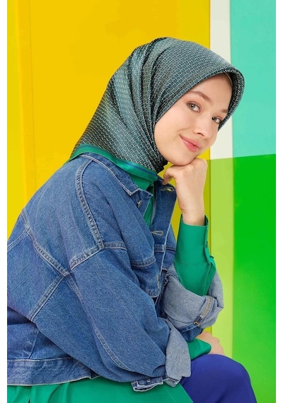 Armine İpek Eşarp Nostalji - 8733-32 Twill - 5634-02