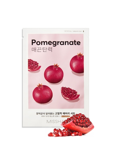 Missha  Nar Özlü Yaprak Maske 1 Adet Airy Fit Sheet Mask Pomegranate