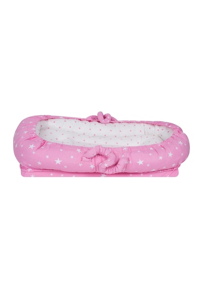 Sevi Bebe Anne Yanı Bebek Yatağı Art-274 Pembe Yıldız