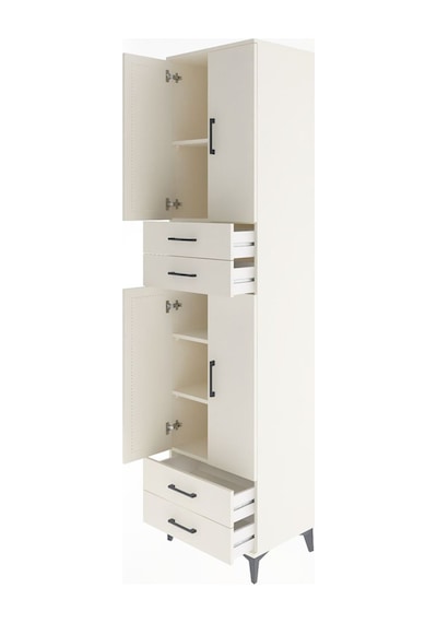 Hyperion Dolap 5 Raflı 4 Çekmeceli 4 Kapaklı 60x44x243 Aytaşı... Aytaşı