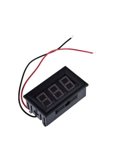 Digital Voltmetre Ac 30-500V 2 Kablolu