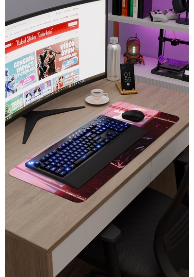 Jujutsu Kaisen Anime V4 - 70x30 Xl Gaming Kauçuk Kaymaz Taban Mouse Pad Fare Altlığı