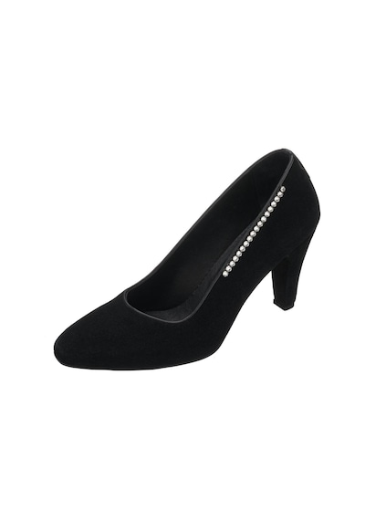 Costo Shoes 40-41-42-43-44 Numara Ays7986 Siyah Süet Topuklu Özel Seri Kadın Stiletto Siyah Süet