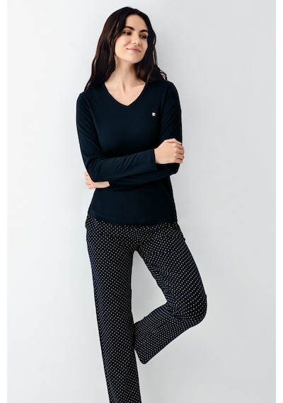 Pierre Cardin Kadın Lacivert Pijama Takımı Lacivert