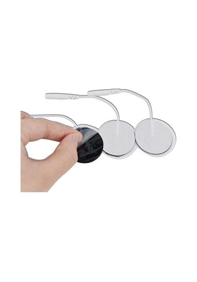 Yuvarlak Elektrot 3.2 3.2 Cm Tens Cihazı Pin Girişli Elektrod , 5 Paket 20 Adet