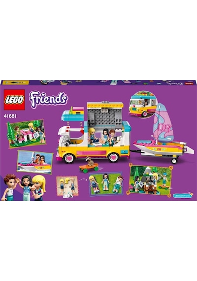 LEGO® Friends 41681 Orman Karavanı Ve Teknesi 487 Parça