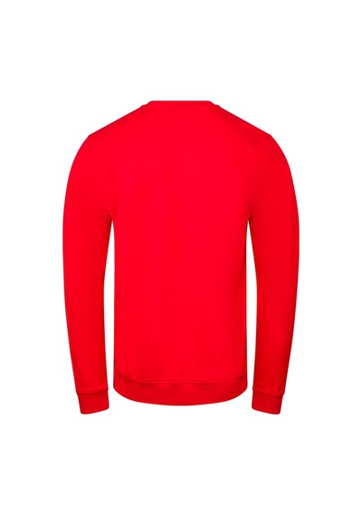 2as Orlando Erkek İnterlok Sıfır Yaka Sweatshirt Kırmızı 001