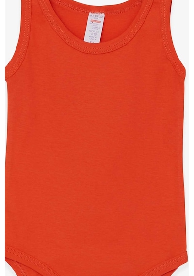 Breeze Kız Bebek Çıtçıtlı Body Turuncu (9 Ay-3 Yaş)