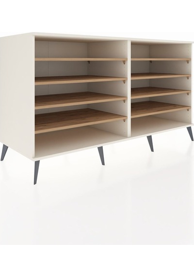 Kronos Konsol 8 Raflı 176x59x99 Aytaşı-aytaşı/çam Aytaşı-aytaşı/çam