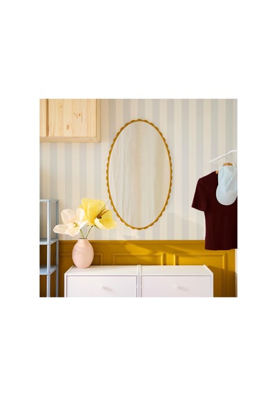 Ikea Daggkaprifol Duvar Aynası 60x100 Cm Koyu Sarı