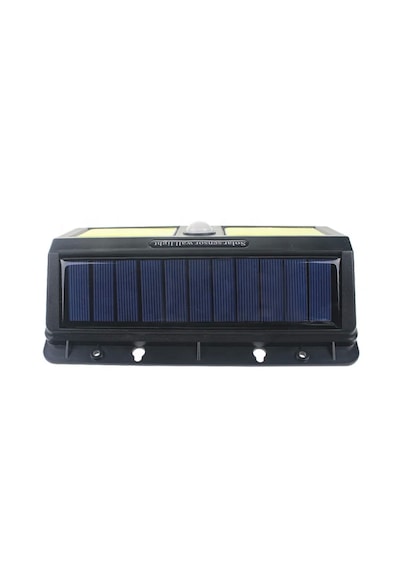 Sensörlü Solar Led Çiftli Duvar Tipi Aplik Led Su Geçirmez 96cob