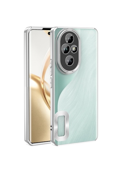 Honor 200 Pro Kılıf Kamera Lens Korumalı Logo Gösteren İnce Hafif Pazarplus Siyah