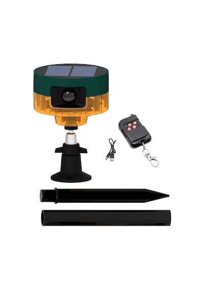 Powermaster Pm-26947 Dc 5v Sesli Hayvan Kovucu Solar Alarm Cihazı