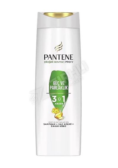 Pantene Güç Ve Parlaklık 3'ü 1 Arada Şampuan 400 Ml