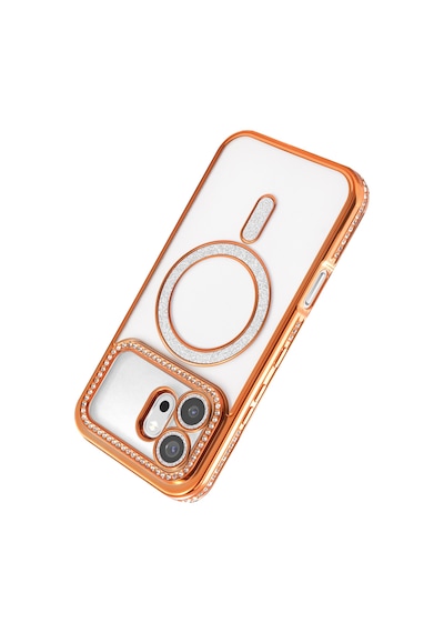 Bezos Huawei Honor 600 Joke Simli Magneticsafe Kılıf - Turuncu Ventra