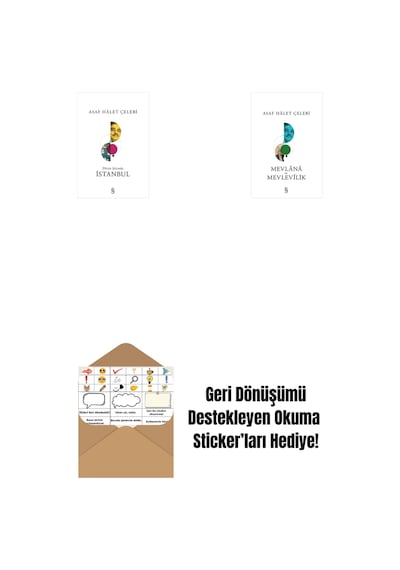 Divan Şiirinde İstanbul + Mevlana Ve Mevlevilik + Okuma Sticker'ları