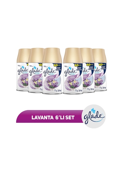 Glade Oda Kokusu Yedek Lavanta 6'lı Set