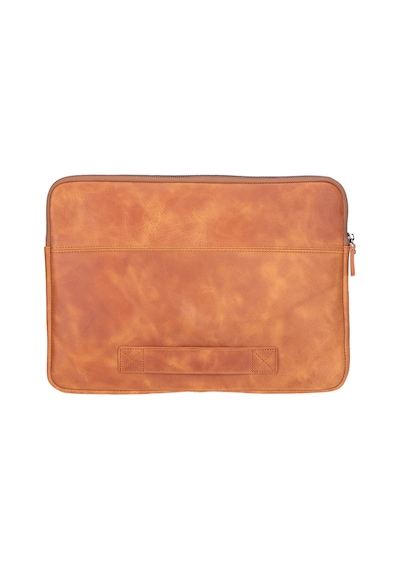 Torıno Tuscan Tan Super Slim 14inç Laptop / Apple Uyumlu MacBook Kılıf Kahverengi
