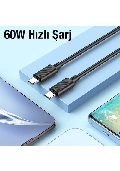 Hoco X88 60W 1M Type-c Ultra Hızlı Data Ve Şarj Kablosu