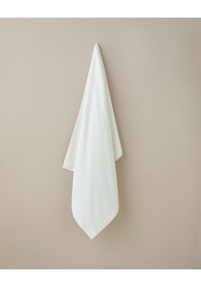 English Home Softline Pamuk Banyo Havlusu 90x150 Cm Beyaz