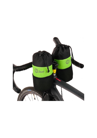 Semçanta - Bikepacking Gidon Suluk ve Malzeme Çantası - Yeşil