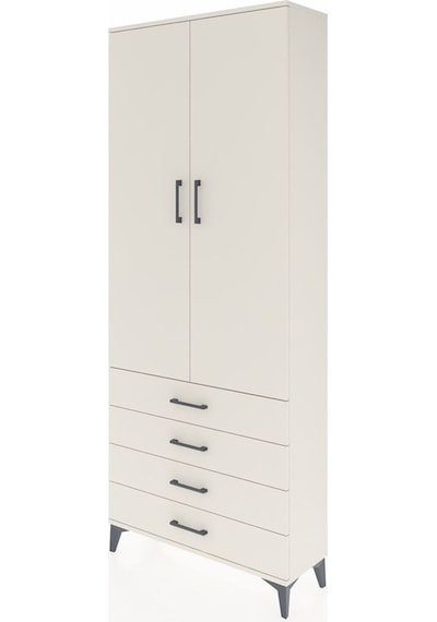 Arges Dolap 2 Raflı 4 Çekmeceli Tek Askılı 88x30x221 Aytaşı-a... Aytaşı Arges Dolap 2 Raflı 4 Çekmeceli Tek Askılı 88x30x221 Aytaşı-a... Aytaşı