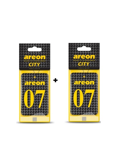 Areon City Vanilla Black 07 Oto Araç Kokusu 1 Takım