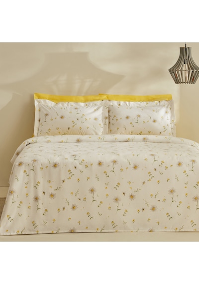 Karaca Home Emma %100 Pamuk Çift Kişilik Pike Takımı Sarı 200.22.11.0442 Sarı