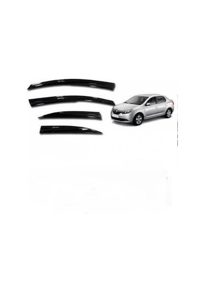 Renault Clio Symbol 2013-4-Lü Mugen Cam Rüzgarlıgı