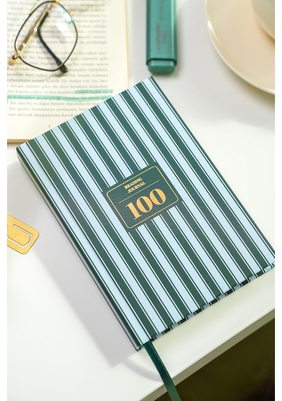 Kitap Okuma Günlüğü Reading Journal Yeşil