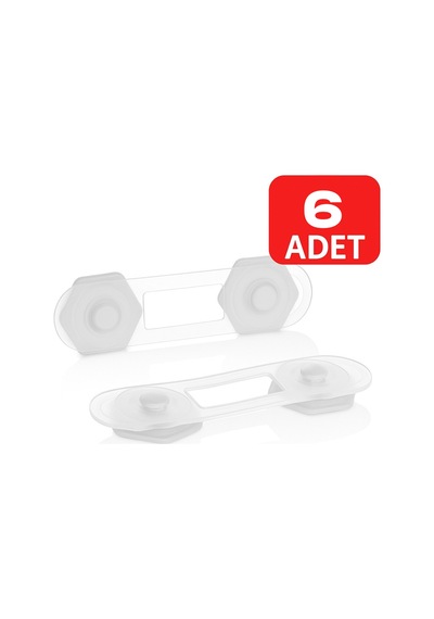 Can Yıldız Plastik Bebek Ve Çocuk Güvenlik Dolap Çekmece Kilidi Beyaz