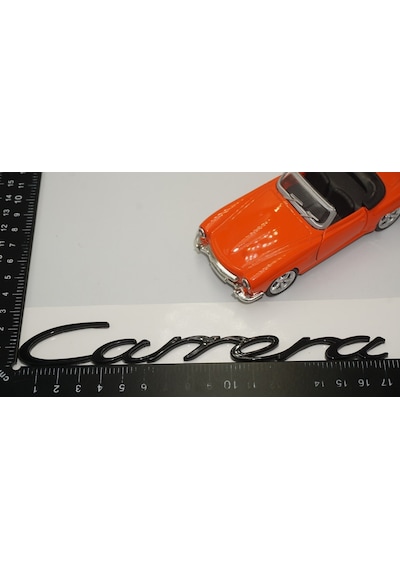 Porsche Carrera Bagaj 3M 3D Abs Yazı Logo Amblem (549219909)